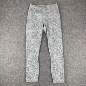 NOBULL Geometric Leggings 24" High Rise Gray Womens Small S